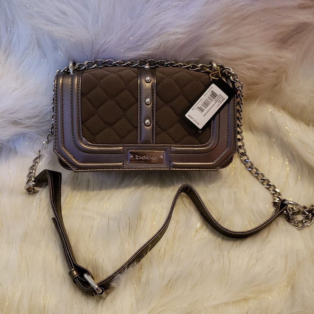 Bebe Stephanie Faux Suede Mini